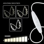 ΦΩΤΙΣΤΙΚΟ LED ΠΑΙΔΙΚΟ ΔΙΑΚΟΣΜΗΤΙΚΟ ΜΕ ΚΑΛΩΔΙΟ USB LED WINGS WHITE FPNE09X FOREVER LIGHT
