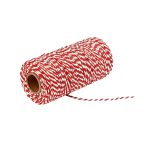 ΚΟΡΔΟΝΙ ΣΥΣΚΕΥΑΣΙΑΣ ΔΩΡΩΝ 2mmx100m ΔΙΧΡΩΜΟ ΛΕΥΚΟ-ΚΟΚΚΙΝΟ ΧΡΙΣΤΟΥΓΕΝΝΙΑΤΙΚΟ