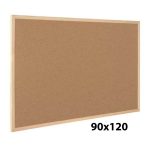 ΠΙΝΑΚΑΣ ΦΕΛΟΥ ΑΝΑΚΟΙΝΩΣΕΩΝ ΜΕ ΞΥΛΙΝΟ ΠΛΑΙΣΙΟ 90x120 GROOVY