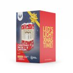 ΦΑΝΑΡΙ ΧΡΙΣΤΟΥΓΕΝΝΙΑΤΙΚΟ ΔΙΑΚΟΣΜΗΤΙΚΟ ΦΩΤΙΖΟΜΕΝΟ ΣΕ ΣΧΗΜΑ ΔΩΡΟΥ ΜΕ ΡΕΥΜΑ ΚΑΙ ΜΠΑΤΑΡΙΑ FLX-3 FOREVER LIGHT