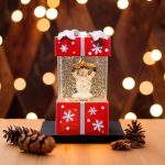 ΦΑΝΑΡΙ ΧΡΙΣΤΟΥΓΕΝΝΙΑΤΙΚΟ ΔΙΑΚΟΣΜΗΤΙΚΟ ΦΩΤΙΖΟΜΕΝΟ ΣΕ ΣΧΗΜΑ ΔΩΡΟΥ ΜΕ ΡΕΥΜΑ ΚΑΙ ΜΠΑΤΑΡΙΑ FLX-3 FOREVER LIGHT