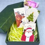 ΚΑΡΤΕΛΑΚΙΑ ΓΙΑ ΕΥΧΕΣ ΜΕ ΣΧΕΔΙΟ ΑΓΙΟΣ ΒΑΣΙΛΗΣ 9cmx5cm ΧΡΙΣΤΟΥΓΕΝΝΙΑΤΙΚΑ