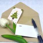 ΚΑΡΤΕΛΑΚΙΑ ΓΙΑ ΕΥΧΕΣ ΜΕ ΣΧΕΔΙΟ ΑΓΙΟΣ ΒΑΣΙΛΗΣ 9cmx5cm ΧΡΙΣΤΟΥΓΕΝΝΙΑΤΙΚΑ