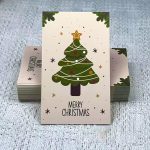 ΚΑΡΤΕΛΑΚΙΑ ΓΙΑ ΕΥΧΕΣ ΜΕ ΣΧΕΔΙΟ ΧΡΙΣΤΟΥΓΕΝΝΙΑΤΙΚΟ ΔΕΝΤΡΟ 9cmx5cm ΧΡΙΣΤΟΥΓΕΝΝΙΑΤΙΚΑ