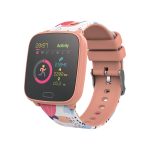 SMARTWATCH ΜΑΖΙ ΜΕ BLUETOOTH ΗΧΕΙΟ SWEET ANIMAL PINK JW-100 & ABS-100 iGO FOREVER