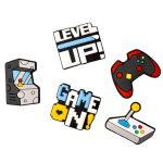 ΑΥΤΟΚΟΛΛΗΤΑ 3D STICKERS ΣΕΤ 5 ΤΕΜΑΧΙΩΝ ΣΧΕΔΙΑ ΑΝΑΓΛΥΦΑ GAME ON TFO