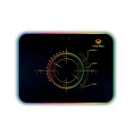 ΦΩΤΙΖΟΜΕΝΟ GAMING MOUSE PAD RGB – ΑΝΤΙΟΛΙΣΘΗΤΙΚΗ ΒΑΣΗ & ΥΦΑΣΜΑΤΙΝΗ ΕΠΙΦΑΝΕΙΑ – ΜΑΥΡΟ MT-P010 MEETION