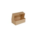 ΚΟΥΤΙ ΔΙΑΝΟΜΗΣ ΧΑΡΤΙΝΟ KRAFT 17x8x5cm ΚΑΦΕ – ΟΙΚΟΛΟΓΙΚΟ ΚΟΥΤΙ ΣΥΣΚΕΥΑΣΙΑΣ METRON