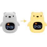 ΠΑΙΔΙΚΟ ΔΙΑΔΡΑΣΤΙΚΟ ΞΥΠΝΗΤΗΡΙ & ΦΩΤΑΚΙ ΝΥΚΤΟΣ SOUNDGLOW BEAR KBJL822 KIDDOBOO