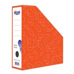ΚΟΥΤΙ ΚΟΦΤΟ ΧΑΡΤΙΝΟ BOX FILE ART 27x32x9cm - ΠΟΡΤΟΚΑΛΙ SYSTEMS SKAG