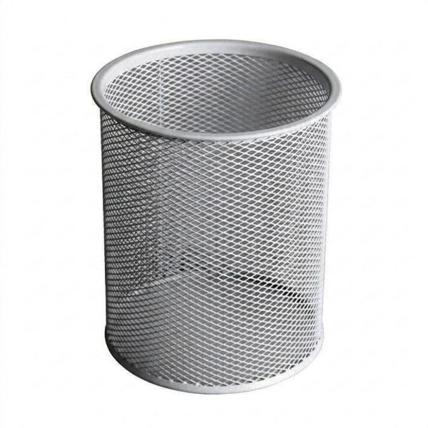 ΜΕΤΑΛΛΙΚΗ ΜΟΛΥΒΟΘΗΚΗ ΔΙΑΤΡΗΤΗ MESH 9x10cm ΛΕΥΚΟ LEVIATAN