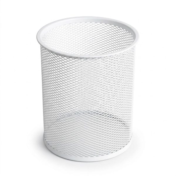 ΜΕΤΑΛΛΙΚΗ ΜΟΛΥΒΟΘΗΚΗ ΔΙΑΤΡΗΤΗ MESH 9x10cm ΛΕΥΚΟ LEVIATAN