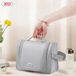 ΝΕΣΕΣΕΡ ΤΑΞΙΔΙΟΥ ΜΕ ΓΑΝΤΖΟ – TOILETRY TRAVEL BAG & ORGANIZER GREY ΓΚΡΙ CB07 XO