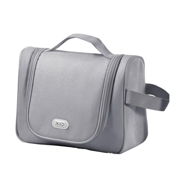 ΝΕΣΕΣΕΡ ΤΑΞΙΔΙΟΥ ΜΕ ΓΑΝΤΖΟ – TOILETRY TRAVEL BAG & ORGANIZER GREY ΓΚΡΙ CB07 XO