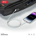 ΣΑΚΙΔΙΟ ΠΛΑΤΗΣ BACKPACK LAPTOP BACKPACK 15.6” - ΑΔΙΑΒΡΟΧΗ ΤΣΑΝΤΑ ΠΛΑΤΗΣ ΜΕ USB ΘΥΡΑ – BLACK CB02 XO