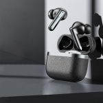 WIRELESS EARPHONES - BLUETOOTH 5.3 ΜΕ ACTIVE NOISE CANCELLATION & 6 MIC ENC - BLACK ANC TWS ULTRA1 DEVIA