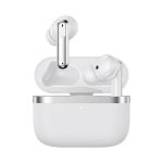 WIRELESS EARPHONES - BLUETOOTH 5.3 ΜΕ ACTIVE NOISE CANCELLATION & 6 MIC ENC - WHITE ANC TWS ULTRA1 DEVIA