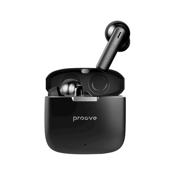 WIRELESS EARPHONES - BLUETOOTH 5.3 ΜΕ ACTIVE NOISE CANCELLATION (ANC) COLD SOUND PRO – BLACK PROOVE