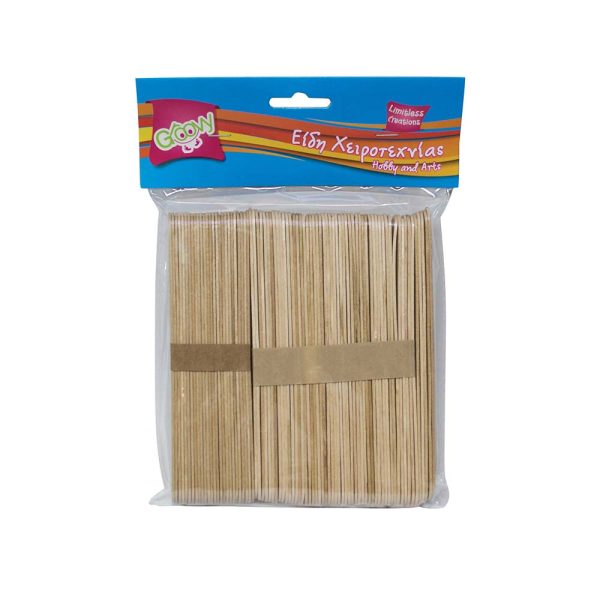 ΞΥΛΑΚΙΑ ΜΕΓΑΛΑ ΓΛΩΣΣΟΠΙΕΣΤΡΑ 150x18mm 80 ΤΕΜΑΧΙΑ GROOVY