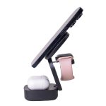 ΑΣΥΡΜΑΤΟΣ ΦΟΡΤΙΣΤΗΣ 3 ΣΕ 1 QI PAD 15W – ΜΑΥΡΟΣ MXWC-06 MAXLIFE - Image 3