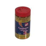ΧΡΥΣΟΣΚΟΝΗ ΑΛΑΤΙΕΡΑ GLITTER POWDER 120GR ΑΣΗΜΙ GROOVY