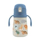 ΠΑΙΔΙΚΟ ΠΑΓΟΥΡΙ ΘΕΡΜΟΣ 350ML - ΑΝΟΞΕΙΔΩΤΟ ΜΕ ΧΕΡΟΥΛΙΑ & ΚΑΛΑΜΑΚΙ ΖΩΑΚΙΑ MUST