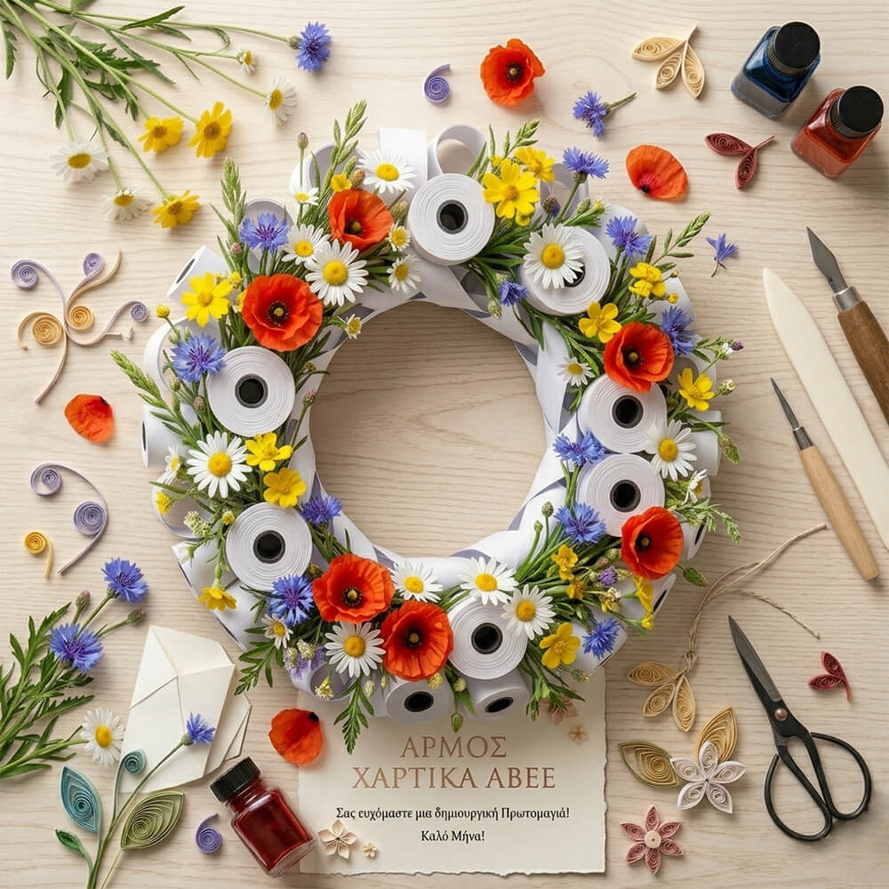 Πρωτομαγιά 2026: Η Δημιουργία Ανθίζει στην Αρμός Χαρτικά ΑΒΕΕ