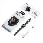 SMARTWATCH ΜΑΥΡΟ 2.01" HD ΟΘΟΝΗ & ΠΡΟΗΓΜΕΝΗ ΠΑΡΑΚΟΛΟΥΘΗΣΗ ΥΓΕΙΑΣ WH-08 BLACK WEKOME - Image 3