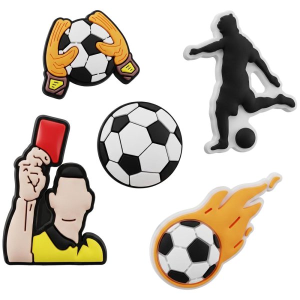 ΑΥΤΟΚΟΛΛΗΤΑ 3D STICKERS ΣΕΤ 5 ΤΕΜΑΧΙΩΝ ΣΧΕΔΙΑ ΑΝΑΓΛΥΦΑ ΠΟΔΟΣΦΑΙΡΟ FOOTBALL TFO
