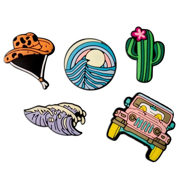 ΑΥΤΟΚΟΛΛΗΤΑ 3D STICKERS ΣΕΤ 5 ΤΕΜΑΧΙΩΝ ΣΧΕΔΙΑ ΑΝΑΓΛΥΦΑ SUMMER TFO