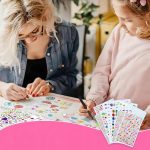 ΑΥΤΟΚΟΛΛΗΤΑ ΔΙΑΜΑΝΤΑΚΙΑ 3D - 12 ΦΥΛΛΑ RHINESTONE & PEARL STICKERS DIROX - Image 6