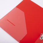 ΝΤΟΣΙΕ ΚΛΑΣΕΡ ΜΕ 2 ΚΡΙΚΟΥΣ 26cm x 31cm x 3cm PP ΠΛΑΣΤΙΚΟΣ ΚΟΚΚΙΝΟ DRECT