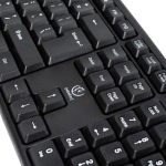 ΠΛΗΚΤΡΟΛΟΓΙΟ ΕΝΣΥΡΜΑΤΟ FULL-SIZE – ΑΔΙΑΒΡΟΧΟ USB (104 ΠΛΗΚΤΡΑ) UNO REBELTEC