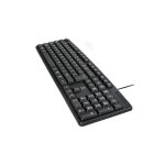 ΠΛΗΚΤΡΟΛΟΓΙΟ ΕΝΣΥΡΜΑΤΟ FULL-SIZE – ΑΔΙΑΒΡΟΧΟ USB (104 ΠΛΗΚΤΡΑ) UNO REBELTEC