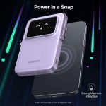 POWER BANK 5000MAH 20W USB-C & MAGNETIC WIRELESS 7.5W – ΜΩΒ PB571 UGREEN - Image 3
