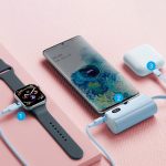POWER BANK ΜΕ ΕΝΣΩΜΑΤΩΜΕΝΟ ΚΑΛΩΔΙΟ LIGHTNING & USB-C 22.5W ΛΕΥΚΟ FOLDABLE 4800MAH WHITE - VENTION