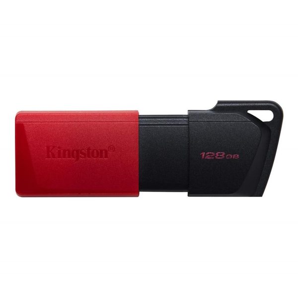 ΣΤΙΚΑΚΙ ΜΝΗΜΗΣ USB 3.2 GEN 1 DATATRAVELER EXODIA M DTXM 128GB RED/BLACK KINGSTON