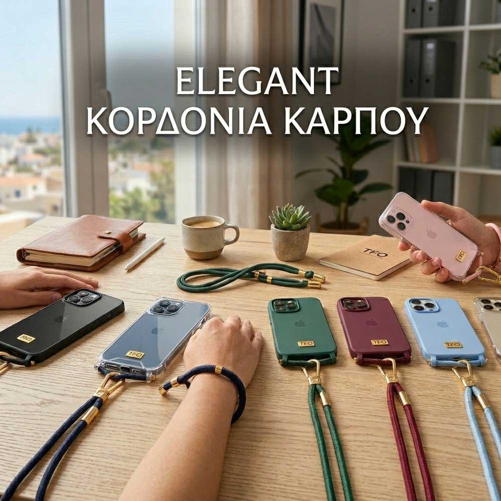 Universal Κορδόνι Καρπού TFO: Το Απόλυτο Elegant Αξεσουάρ για την Ασφάλεια του Κινητού Σου!