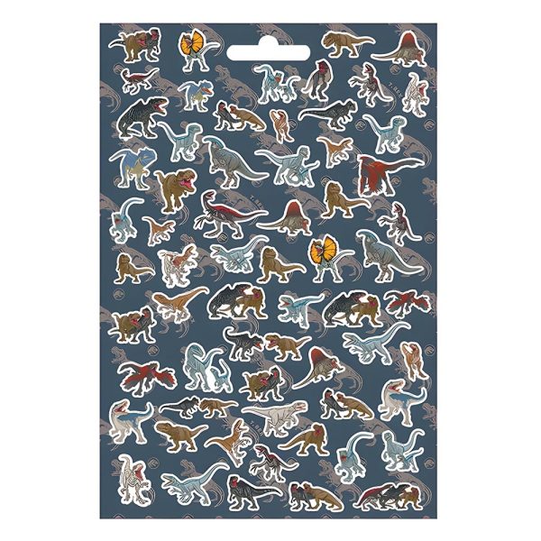 ΜΠΛΟΚ ΜΕ ΑΥΤΟΚΟΛΛΗΤΑ JURASSIC WORLD 4 ΣΕΛΙΔΕΣ (300+ STICKERS) DIAKAKIS