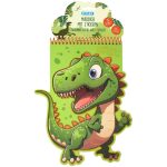 ΜΠΛΟΚ ΖΩΓΡΑΦΙΚΗΣ STICKER COLOURING BOOK ΜΕ ΣΠΙΡΑΛ 19Φ. ΣΧΕΔΙΟ ΔΕΙΝΟΣΑΥΡΟΣ & ΑΥΤΟΚΟΛΛΗΤΑ STYLEX