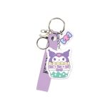 ΜΠΡΕΛΟΚ ΣΙΛΙΚΟΝΗΣ KUROMI 3D SANRIO ΜΕ ΛΟΥΡΑΚΙ ΚΑΡΠΟΥ HELLO KITTY AND FRIENDS (ΔΙΑΦΟΡΑ ΣΧΕΔΙΑ) DIAKAKIS