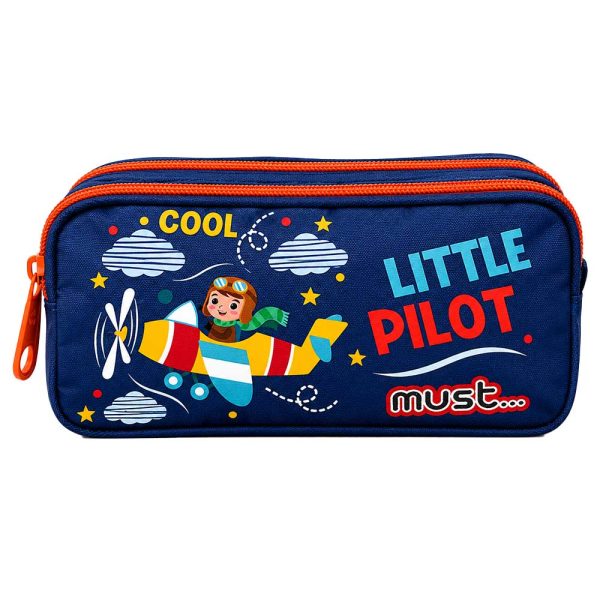ΚΑΣΕΤΙΝΑ ΔΙΠΛΗ ΣΧΟΛΙΚΗ ΜΠΛΕ LITTLE PILOT (000585109) DIAKAKIS IMPORTS MUST