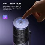 ΜΙΚΡΟΦΩΝΟ ΕΠΙΤΡΑΠΕΖΙΟ GAMING USB MICROPHONE WITH RGB LIGHTS 24-BIT/96KHZ (35629) BLACK CM769 UGREEN