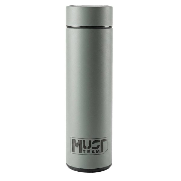 ΠΑΓΟΥΡΙ ΘΕΡΜΟΣ 500ML - ΑΝΟΞΕΙΔΩΤΟ ΧΑΚΙ ΜΕ LED ΕΝΔΕΙΞΗ TEAM MUST