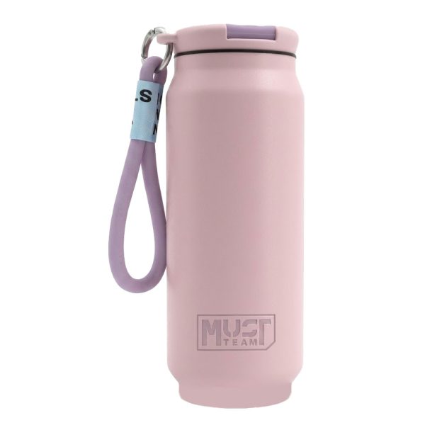ΠΑΓΟΥΡΙ ΘΕΡΜΟΣ 500ML - ΑΝΟΞΕΙΔΩΤΟ ΡΟΖ ΠΑΣΤΕΛ TEAM MUST