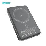 POWER BANK 10000mAh 22.5W ΜΕ ΑΣΥΡΜΑΤΗ ΦΟΡΤΙΣΗ 15W DARK BO-P82 BWOO