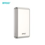 POWER BANK 10000mAh 22.5W ΜΕ ΑΣΥΡΜΑΤΗ ΦΟΡΤΙΣΗ 15W LIGHT GREY BO-P82 BWOO