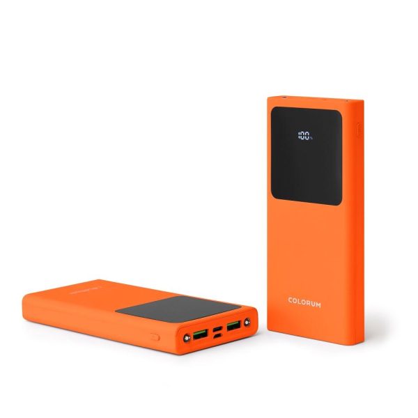 POWER BANK 10000MAH ΠΟΡΤΟΚΑΛΙ – 22.5W ORANGE CPB10-10 COLORUM