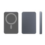 POWER BANK 5000mAh 20W MAGSAFE COMPATIBLE SILVER RECYCLING QRPB-20-07 QUALO