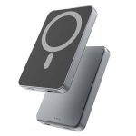 POWER BANK 5000mAh 20W MAGSAFE COMPATIBLE SILVER RECYCLING QRPB-20-07 QUALO